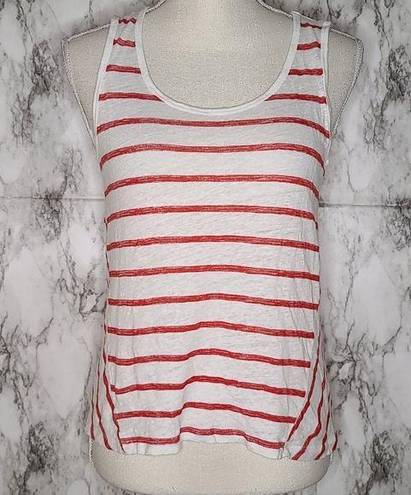 Tommy Bahama  linen striped tank size medium