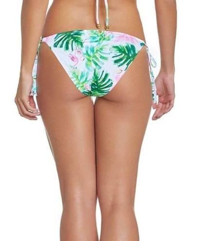 PilyQ  beaded flamingo bikini bottom. NWT