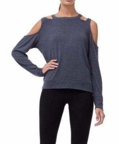 Good American The Cold Shoulder Sweater