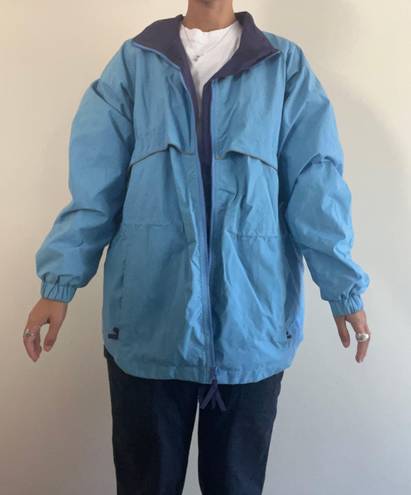 L.L.Bean Baby Blue Gorpcore Windbreaker