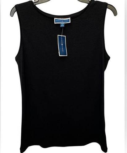 Karen Scott Black Sleeveless Tank Top