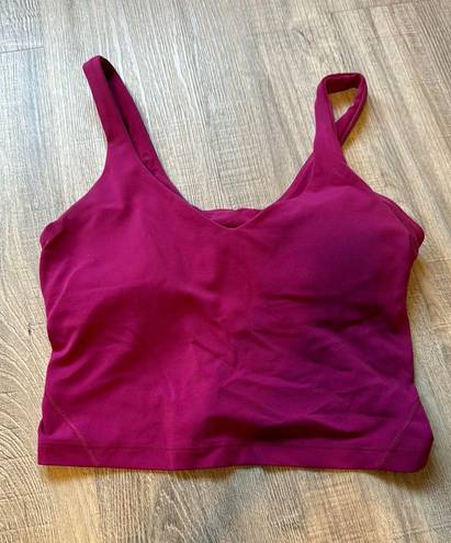 Lululemon magenta  align tank