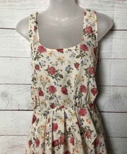 Love Culture Boutique Love Asymmetrical Floral High Low Dress M