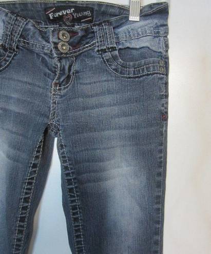 Forever Young ‎ Dark Washed Denim Jeans Size 3