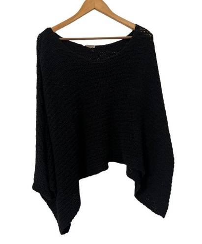 Helmut Lang Vintage  Crochet Ponchó Sweater Tunic