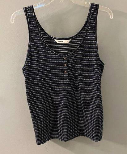 Sonoma Goods for Life Blue and white Striped Tank Top - Large NWOT