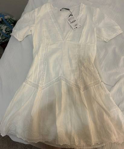 ZARA White Dress