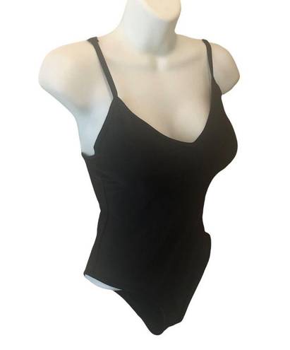 Zyia  Active Classic Black One Piece Swimsuit XS Adjustable Straps Padded