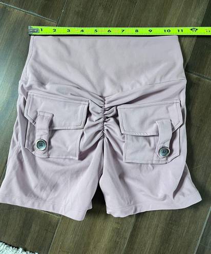 Boutique Butt Scrunch Squat Proof High Waisted/Stretch Gym Shorts SM/MED