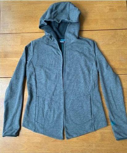 The North Face  Hooded Open Front Sweatshirt Fleece Cardigan Sweater, Size S