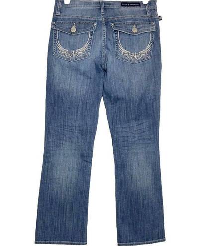 Rock & Republic  Kendall Capri Jeans Medium Wash R210777 8