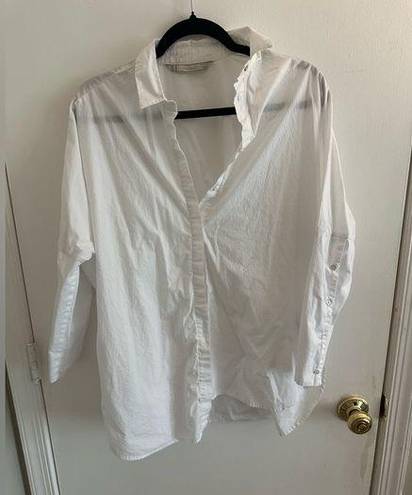 ZARA White Button Down -  / Lightweight