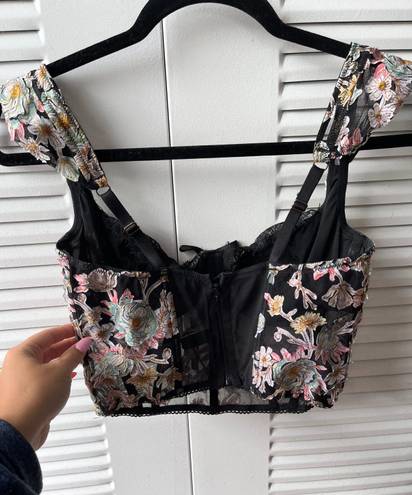 Victoria's Secret Victoria Secret Floral Corset 