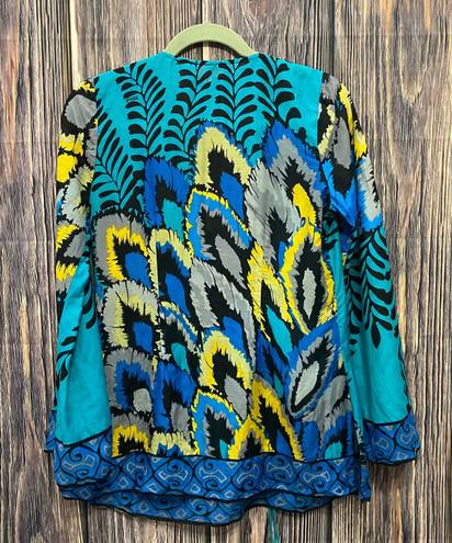 Hale Bob Cabana Silk Beaded Tunic Coverup