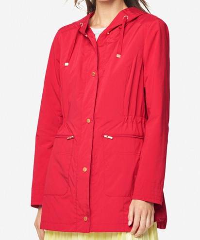 Cole Haan NWT  Quilted Lined Travel Rain Jacket Jacket