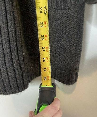 Vince  Alpaca Wool Blend Charcoal Gray Cardigan Size Medium