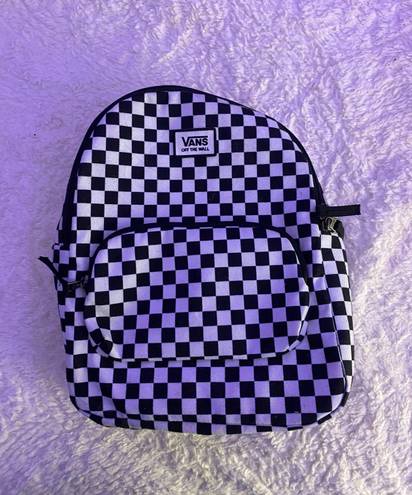 Vans B & W Checkered Mini Backpack