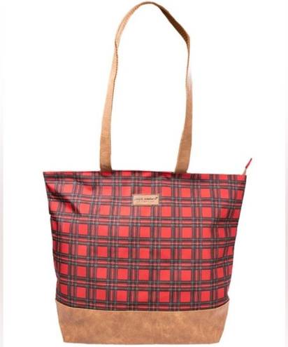 Simply Southern  Tartan Plaid Tote