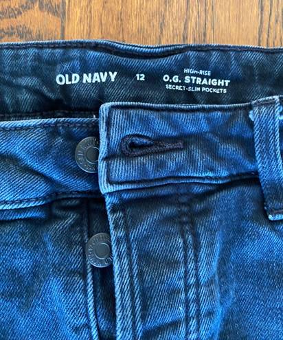 Old Navy High Rise Button Fly Jeans 