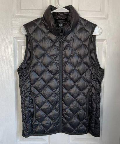 Uniqlo  quilted puffer vest black womens size XS