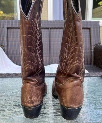 Justin Boots Justin Cowboy Boots Brown Women size 6.5