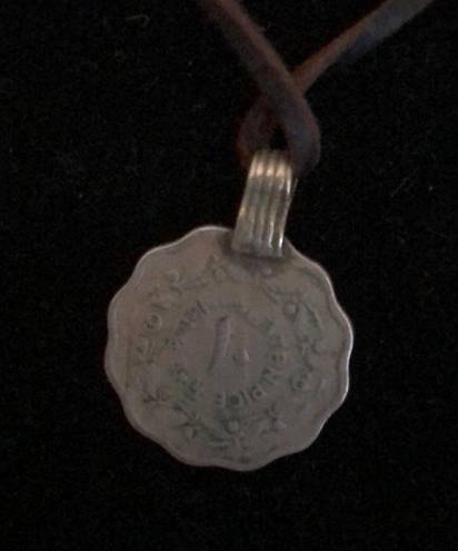 Asian coin necklace