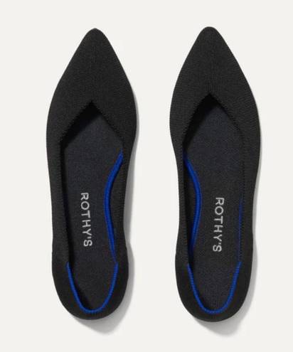 Rothy's Rothy’s The Point Black Solid Slip On Flats