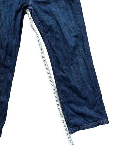 Antik Denim  Jeans Women's Boot‎ Cut Button Fly Embroidered Size 36 Wide Leg