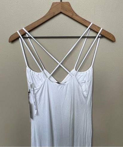 Bailey 44 Caldera Dress in Chalk White NWT Asymmetrical Sundress Size Medium