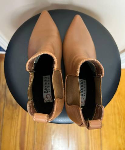 Blondo Brown  Waterproof Booties Size 7.5 Like New