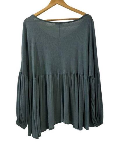 Petal  Dew sage, green, bohemian blouse, size medium women’s