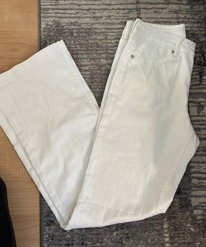 White Flared Jeans Size XS