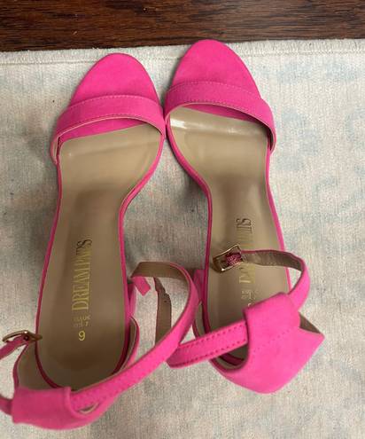 Pink High Heels Size 9