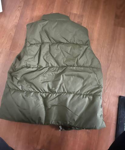 Tommy Hilfiger Green Puffer Vest