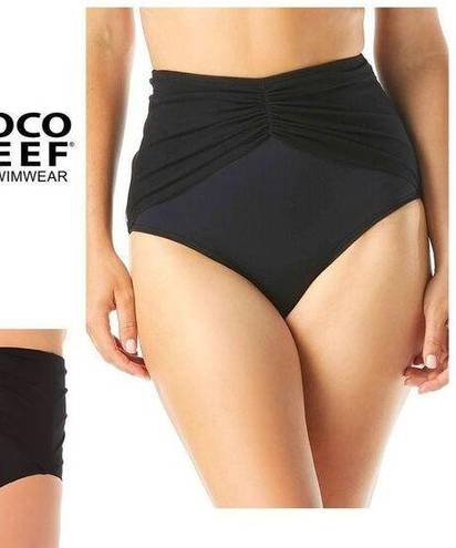 Coco reef New.  high waisted black bikini bottom. Small