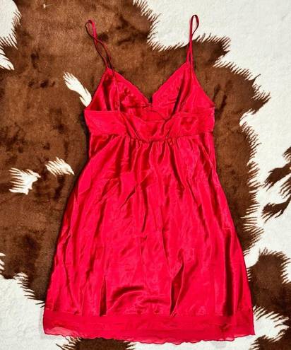 Victoria's Secret Victoria’s Secret Red Slip Nightie