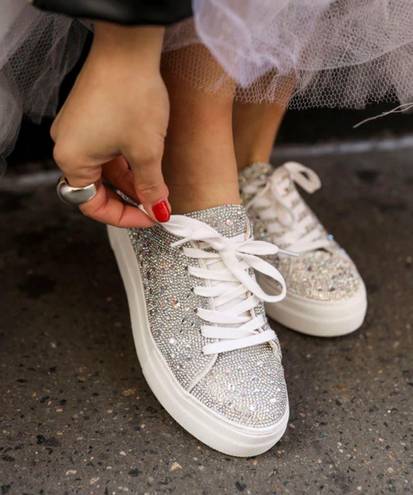 Betsey Johnson Bestey Johnson Sparkly Sneakers