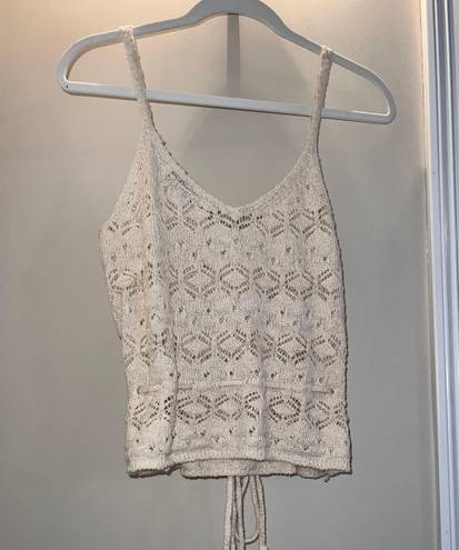 Sonoma Goods For Life Crocheted Tank Top