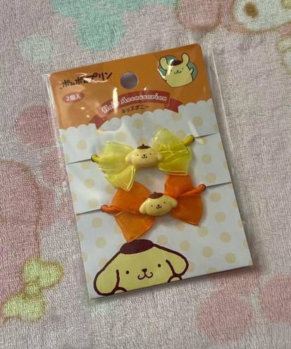 Sanrio Pompompurin  Hair Ties (new in package)