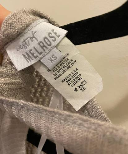 West of Melrose Open Back Sweater 