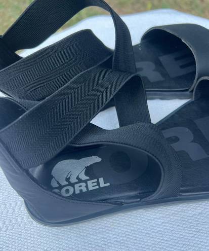 Sorel Ella II Sandal - Women's, Medium, Black size 7