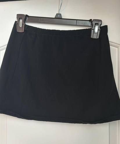 Brandy Melville Black Mini Skirt