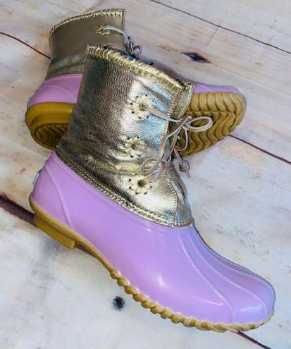 Jack Rogers  Duck Boots sz 9