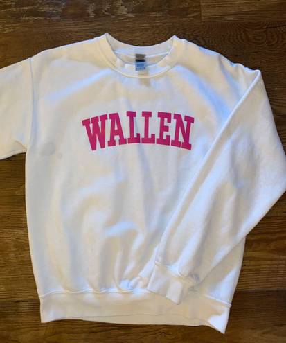 Morgan Wallen Sweatshirt White Size M