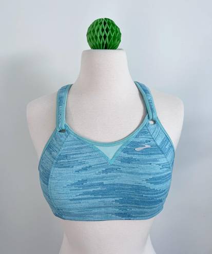 Brooks sports bra size 32B blue Rebound Racer