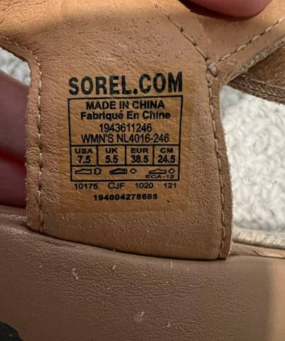 Sorel Women's Cameron Flatform Wedge Sandals