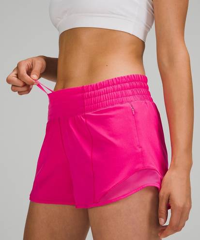 Lululemon Pink Hotty Hot Shorts