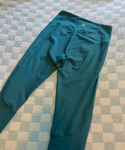 Gottex Teal Workout Leggings