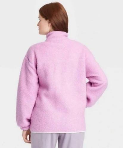 Universal Threads Pink Sherpa Jacket