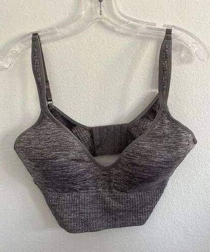 Nautica  Gray Adjustable Strap Women’s Sports Bra Size 36C